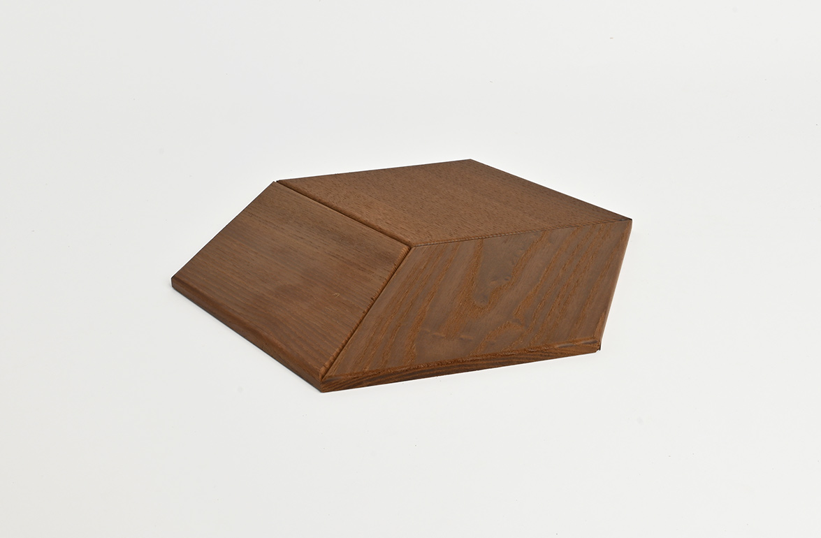 Thermory ThermoWood, Ask, dekorative fliser, Rhombe